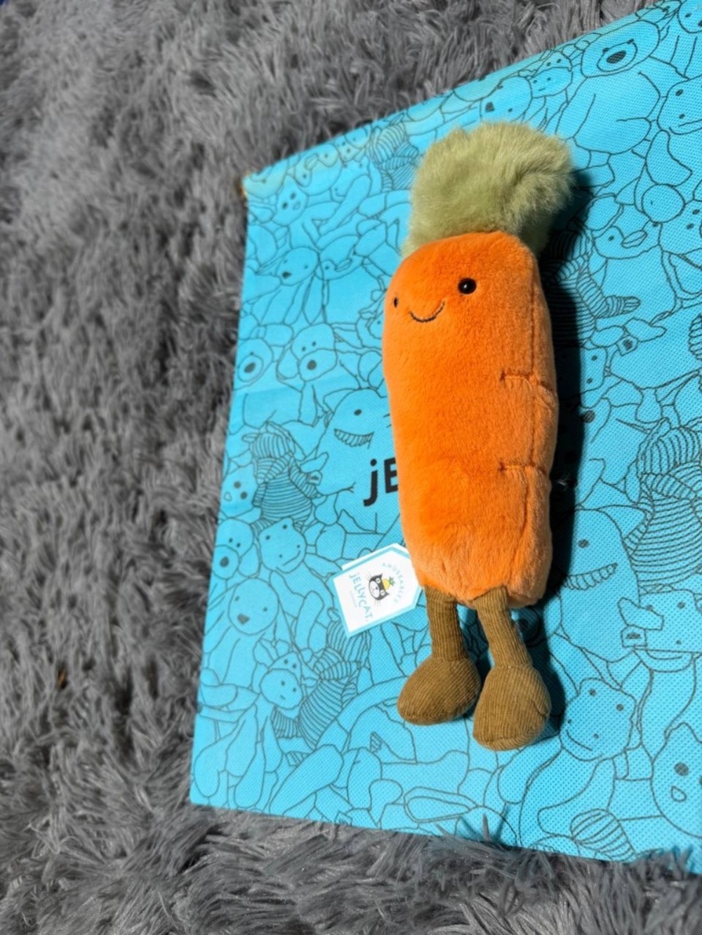 Jellycat Amuseables Carrot plush toy